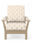 Telescope Antero Deep Seat Cushion Chair with Ottoman 4PC Set