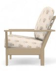 Telescope Antero Deep Seat Cushion Chair with Ottoman 4PC Set