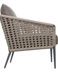 Antilles Lounge Chair - Dark Gray Outdoor-Outdoor Lounge Chairs-Seasonal Living-LOOMLAN