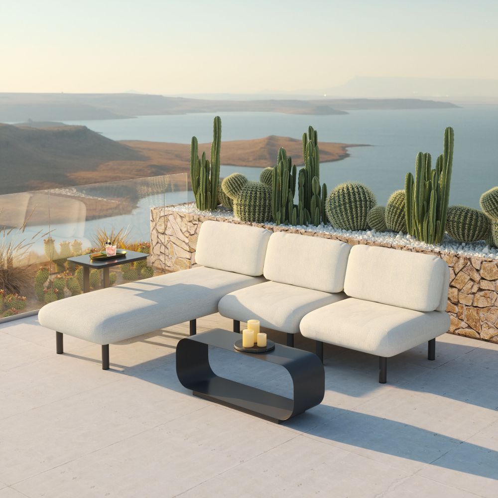 Zuo Modern Aperto Olefin Fabric Outdoor Accent Chair