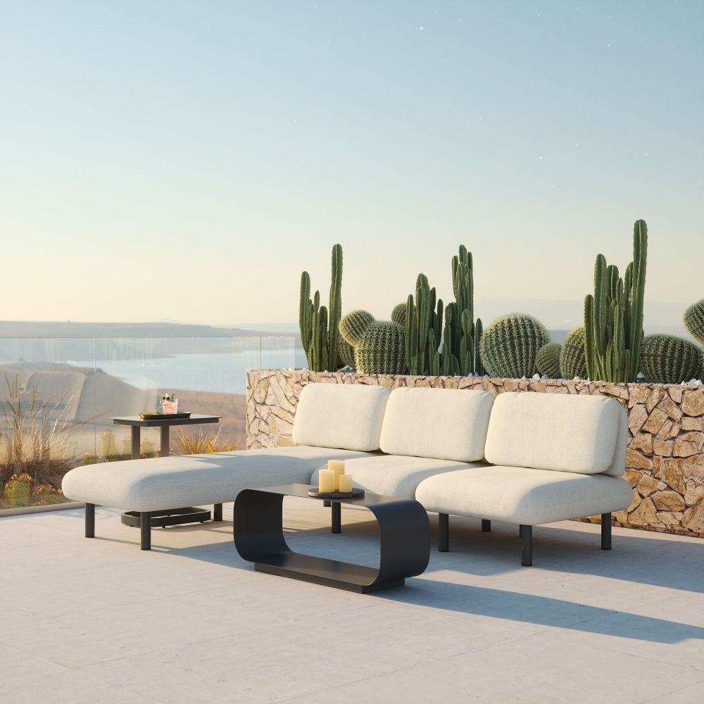 Zuo Modern Aperto Olefin Fabric Outdoor Accent Chair
