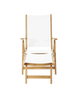 HiTeak Aquitania Teak Patio Folding Lounge Deck Chair