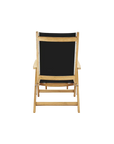 HiTeak Aquitania Teak Patio Folding Lounge Deck Chair