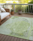 LOOMLAN Rugs Armalise Aloe Washable Indoor-Outdoor Rug