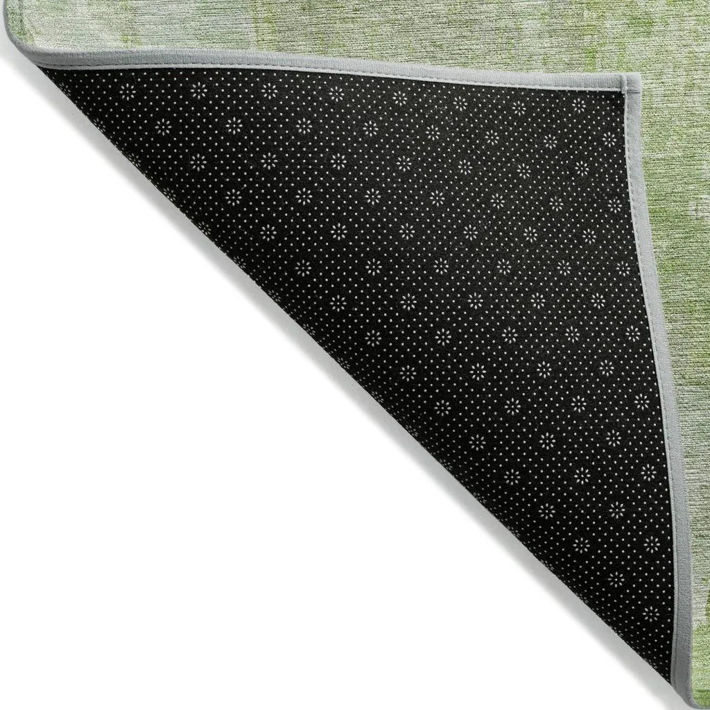 LOOMLAN Rugs Armalise Aloe Washable Indoor-Outdoor Rug