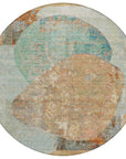 LOOMLAN Rugs Armalise Teal Washable Indoor-Outdoor Rug
