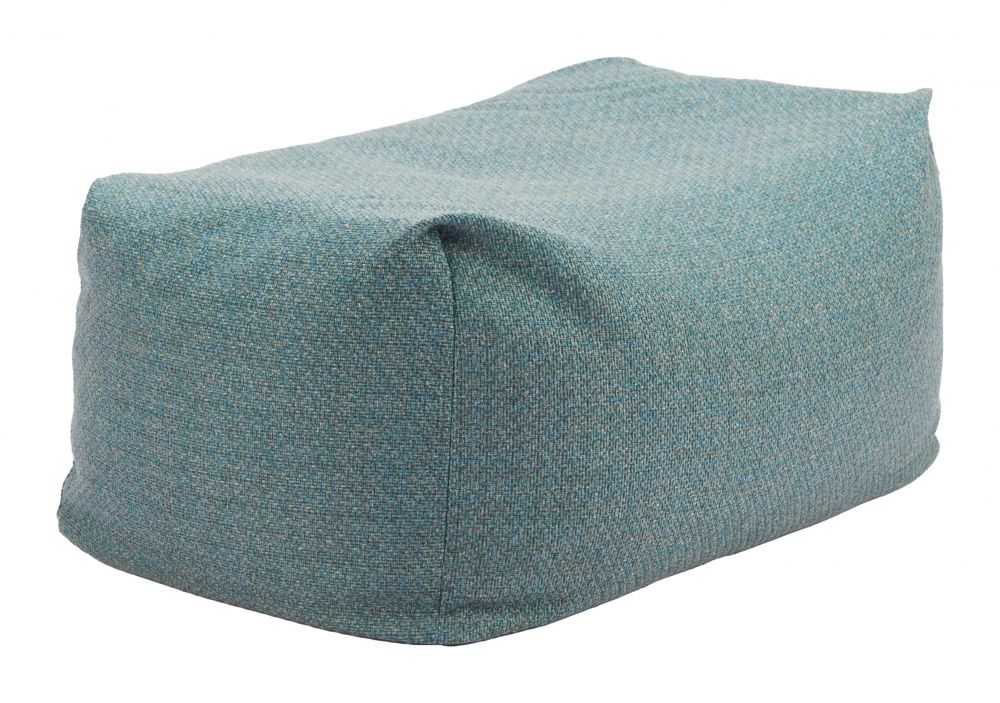 Zuo Modern Aroz Green Olefin Fabric Outdoor Ottoman
