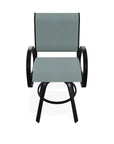 Aruba II Sling Bar Height Swivel Cafe Chair