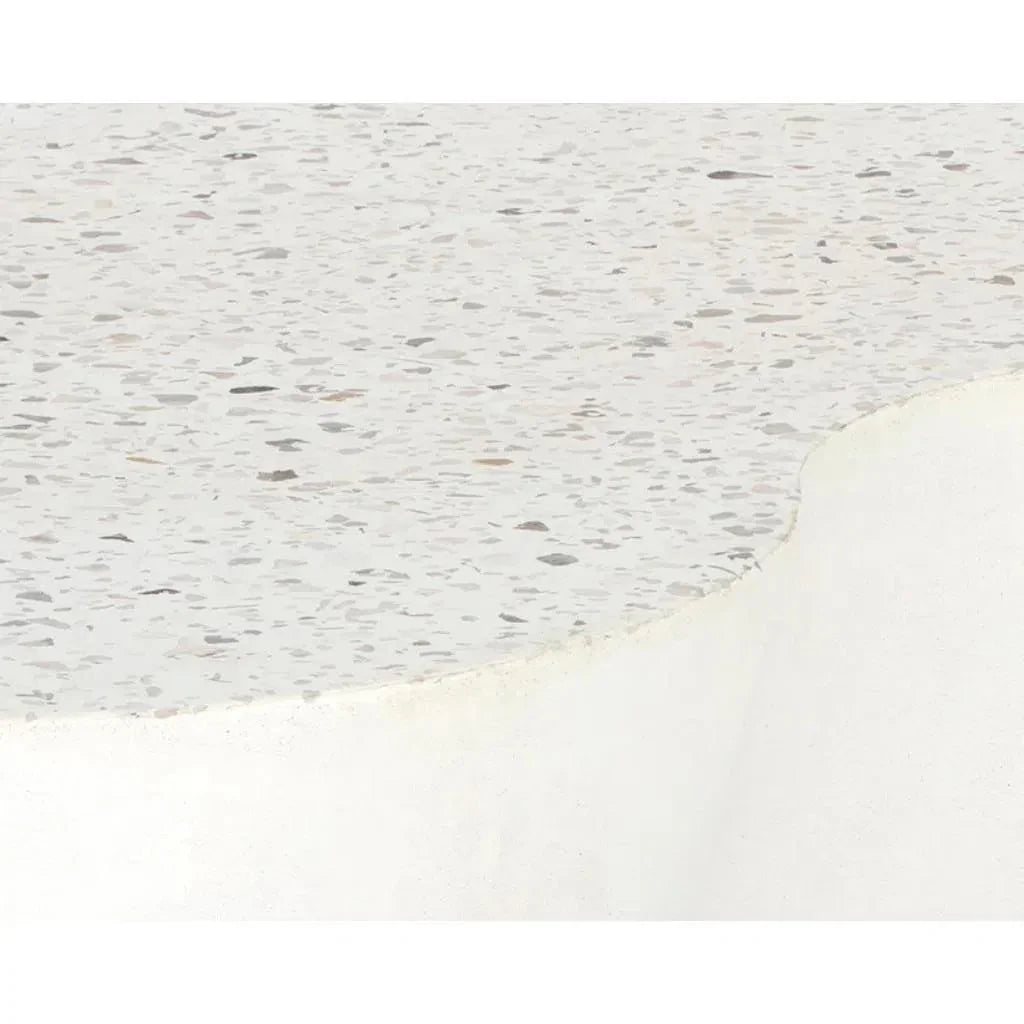 Ava Concrete Outdoor Geometric Coffee Table-Outdoor Coffee Tables-SUNPAN-LOOMLAN