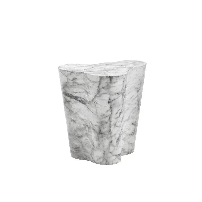 Ava Concrete Outdoor Geometric Coffee Table-Outdoor Coffee Tables-SUNPAN-LOOMLAN