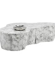 Ava Concrete Outdoor Geometric Coffee Table-Outdoor Coffee Tables-SUNPAN-LOOMLAN