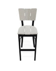 Avant MGP Aluminum Bar Height Stacking Armless Chair