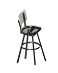 Avant MGP Aluminum Bar Height Armless Swivel Chair