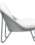 Azores Lounge Chair - Coconut White Outdoor Lounger Chair-Outdoor Lounge Chairs-Seasonal Living-LOOMLAN