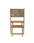 Balcony Wooden Foldable Outdoor Bistro Set