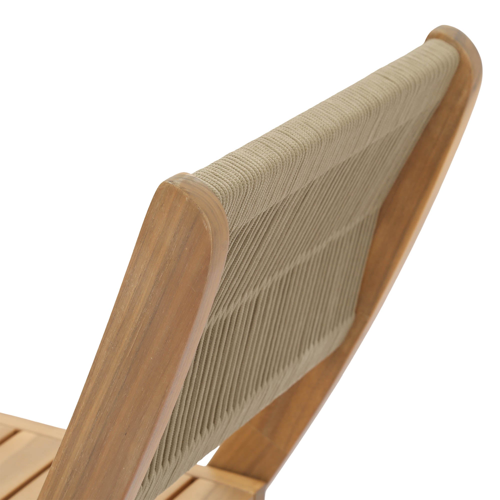 Balcony Wooden Foldable Outdoor Bistro Set
