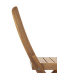 Balcony Wooden Foldable Outdoor Bistro Set