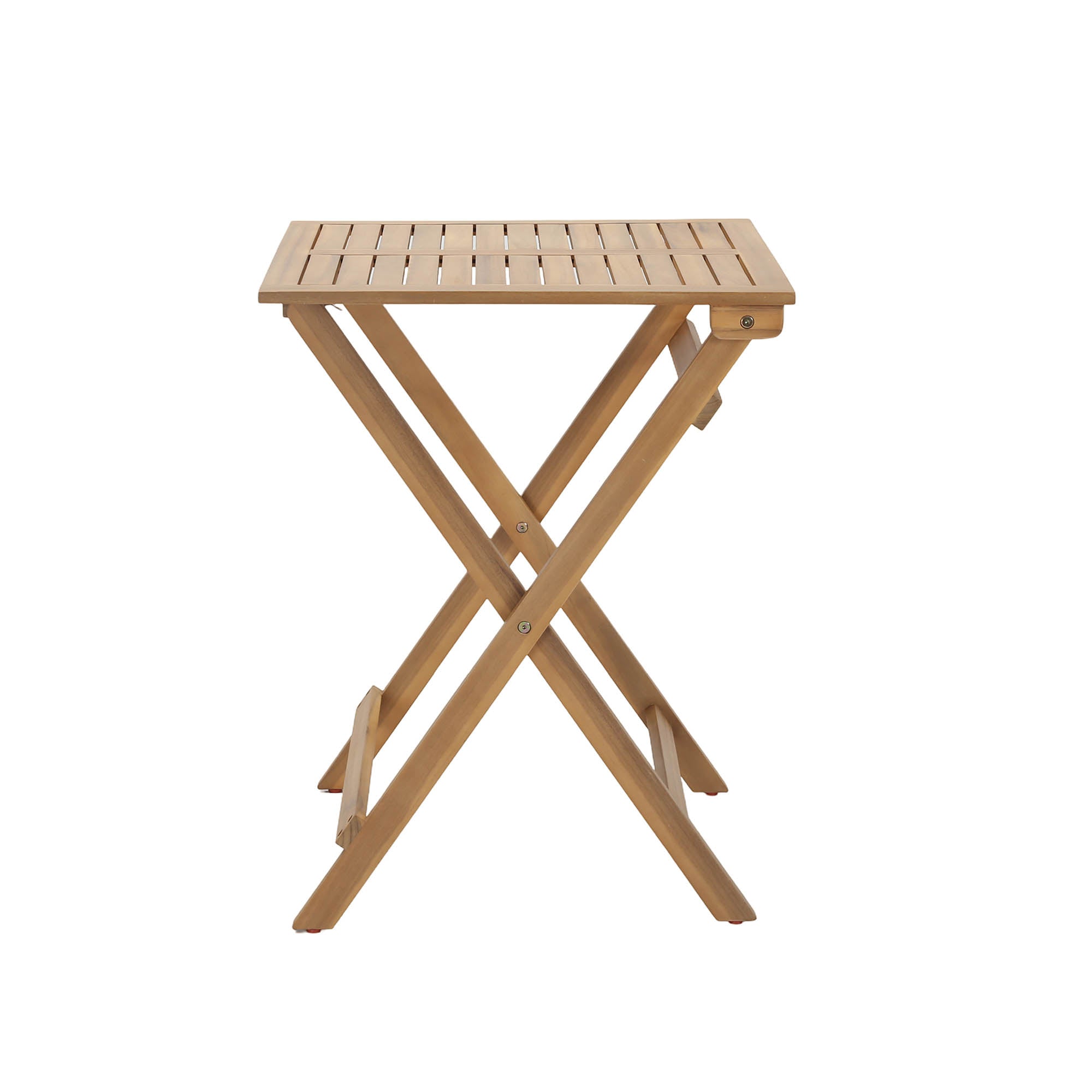 Balcony Wooden Foldable Outdoor Bistro Set