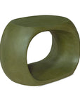 Albers Concrete Green Outdoor Stool