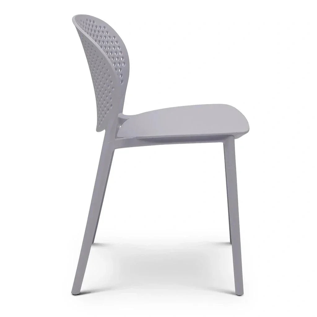 Bailey Poly Lumber Outdoor Side Chair 4PC-Outdoor Dining Chairs-Urbia-LOOMLAN