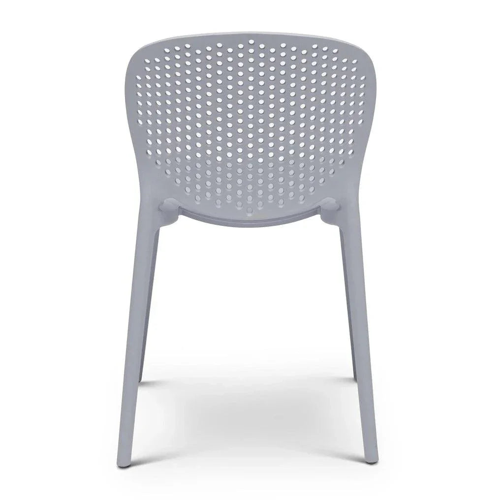 Bailey Poly Lumber Outdoor Side Chair 4PC-Outdoor Dining Chairs-Urbia-LOOMLAN