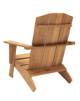 Bainbridge Teak Patio Adirondack Lounge Set 3PC-Outdoor Lounge Sets-HiTeak-LOOMLAN