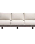 Bal Harbor Aluminum White Sofa - LOOMLAN - Zuo Modern - Outdoor Sofas & Loveseats