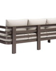 Bal Harbor Aluminum White Sofa - LOOMLAN - Zuo Modern - Outdoor Sofas & Loveseats