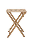 Balcony Wooden Foldable Outdoor Bistro Set-Outdoor Bistro Sets-LH Imports-LOOMLAN