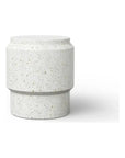 Barrel Concrete Made Stylish Outdoor Stool-Garden Stools-Urbia-LOOMLAN