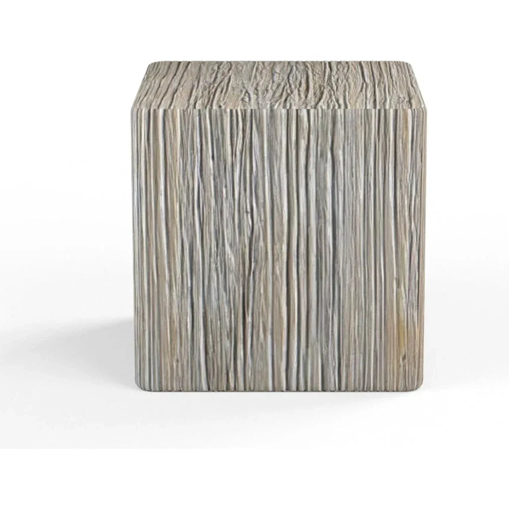 Sunset West Bazaar Concrete Madera Outdoor End Table