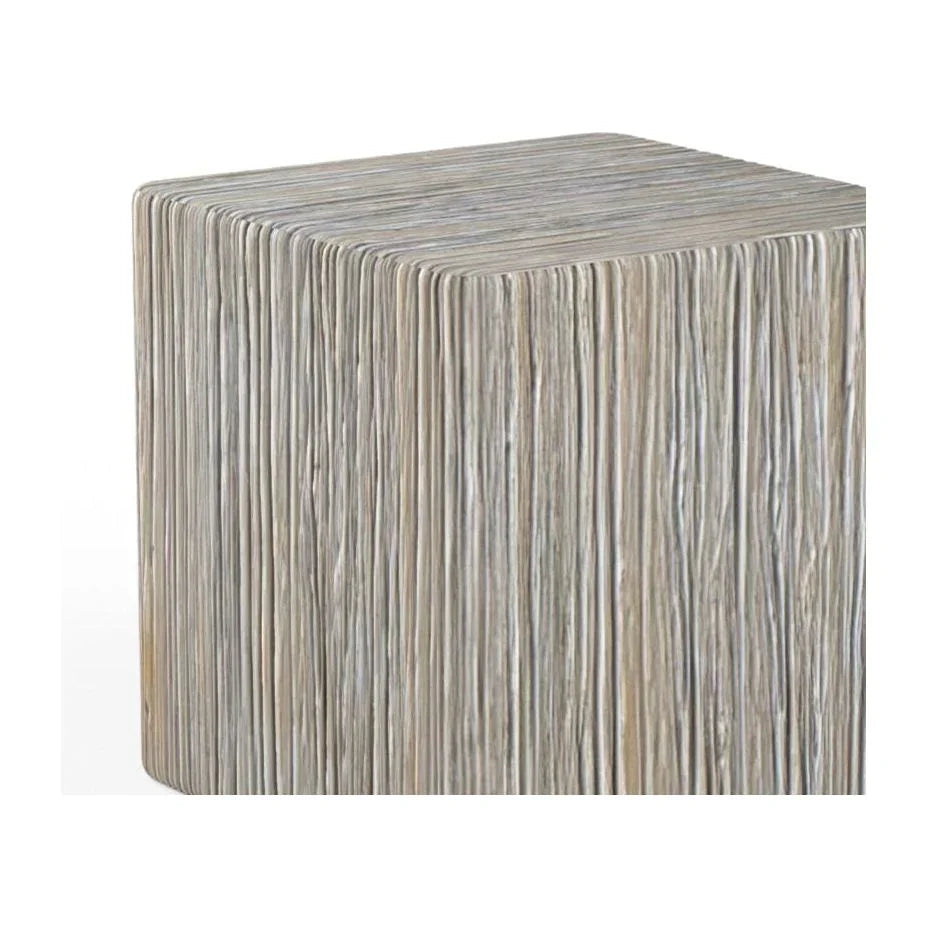 Sunset West Bazaar Concrete Madera Outdoor End Table