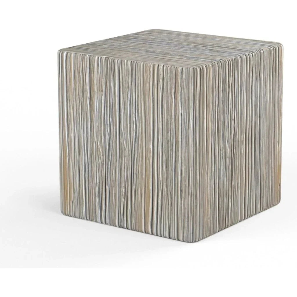 Sunset West Bazaar Concrete Madera Outdoor End Table