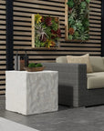 Bazaar Concrete Outdoor End Table - LOOMLAN - Sunset West - Outdoor Side Tables