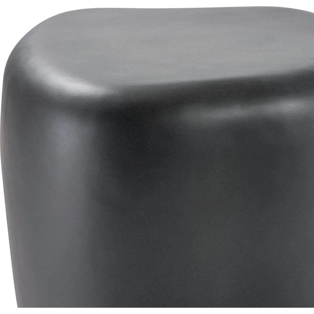 Sunset West Bazaar Concrete Outdoor Pebble End Table