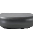 Bazaar Concrete Pebble Outdoor Coffee Table-Outdoor Coffee Tables-Sunset West-LOOMLAN