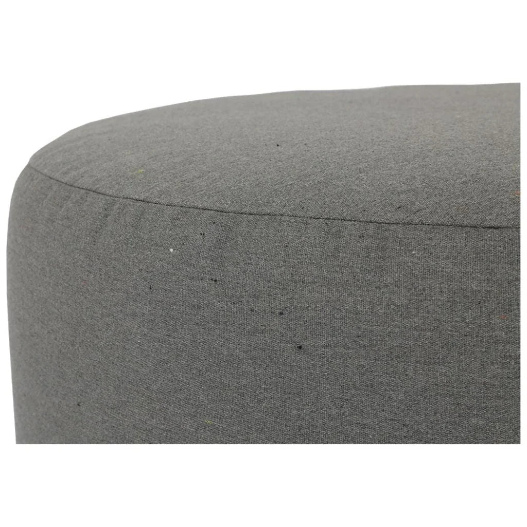 Sunset West Bazaar Sunbrella Round Outdoor Ottoman