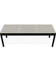 Bazza Durable Aluminum Framed Flat Armless Bench