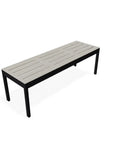 Bazza Durable Aluminum Framed Flat Armless Bench