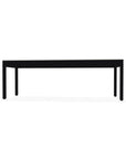 Bazza Durable Aluminum Framed Flat Armless Bench