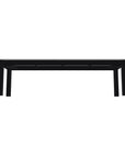 Bazza Durable Aluminum Framed Flat Armless Bench