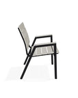 Bazza MGP Aluminum Stacking Bistro Chair