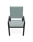 Bazza Stacking Bistro Chair With MGP Arm Accents