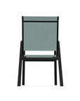 Bazza Stacking Bistro Chair MGP Arm Accents