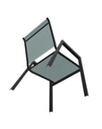 Bazza Stacking Bistro Chair With MGP Arm Accents