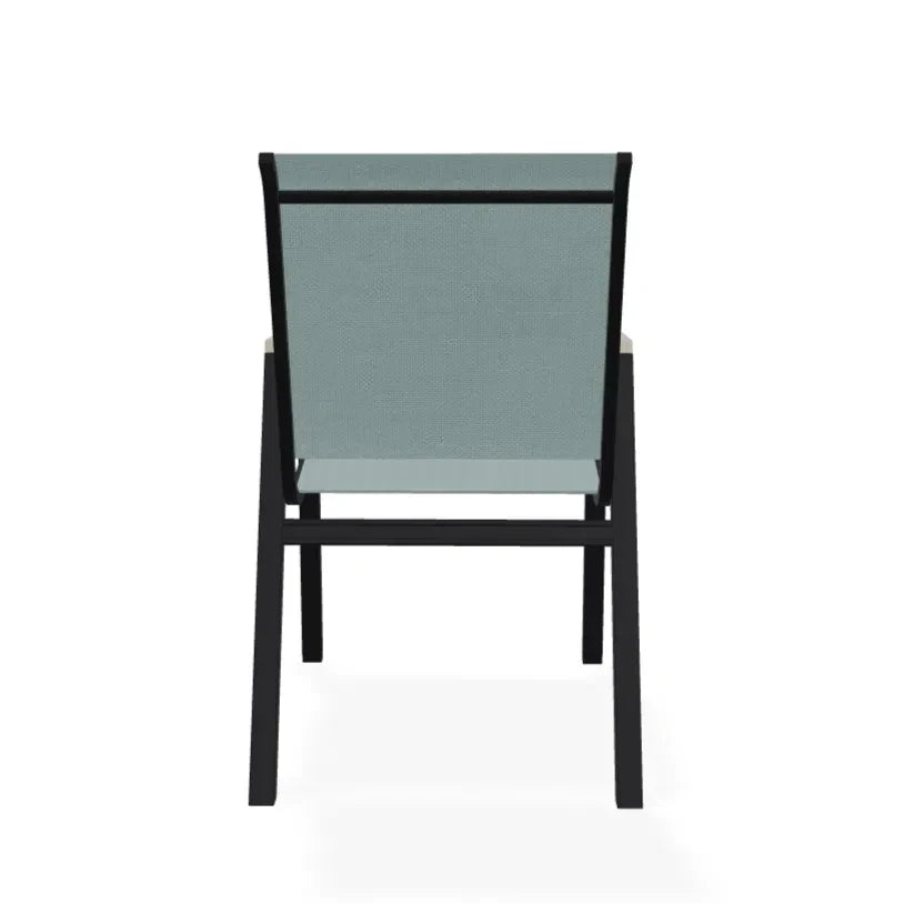 Bazza Stacking Bistro Chair With MGP Arm Accents