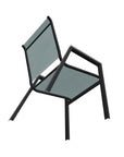 Bazza Stacking Bistro Chair MGP Arm Accents