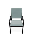 Bazza Stacking Bistro Chair MGP Arm Accents