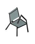 Bazza Stacking Bistro Chair MGP Arm Accents