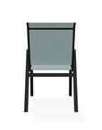 Bazza Stacking Bistro Chair MGP Arm Accents